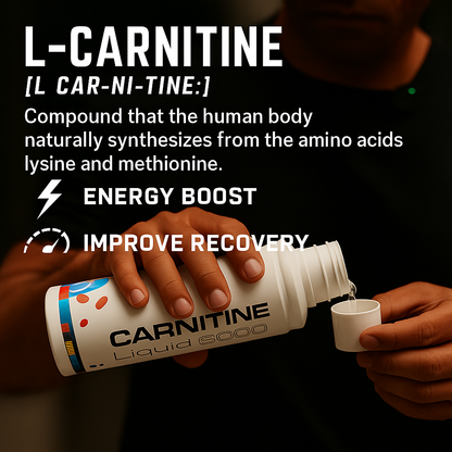 NUVIBE™ Liquid Carnitine 3000 | Fast-Acting Fat Burner & Energy Amplifier