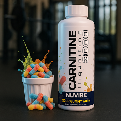 NUVIBE™ Liquid Carnitine 3000 | Fast-Acting Fat Burner & Energy Amplifier